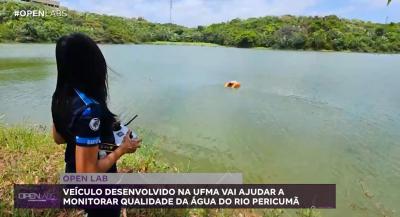 Veículo desenvolvido na UFMA vai ajudar a monitorar qualidade da água do Rio Pericumã