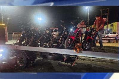 “Operação Rolezinho” apreende 24 motocicletas e interdita bares irregulares na capital