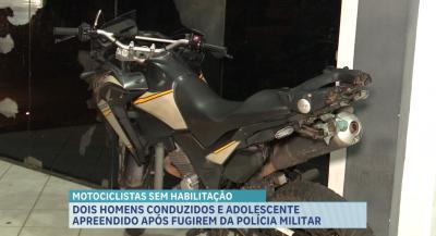 Perseguição: trio é conduzido à delegacia após desobedecer ordem de parada da PM