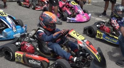 Pilotos mirins dão show na pista em fase final de campeonato em São Luís