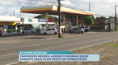 Posto de combustível é alvo de assalto no Araçagy, em São José de Ribamar