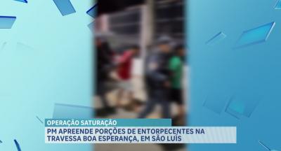 Presos suspeitos de tráfico de drogas na Vila Luizão, em São Luís
