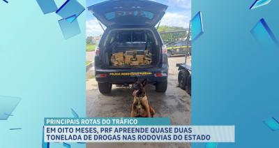 PRF apreendeu mais de uma tonelada de drogas nas rodovias do MA