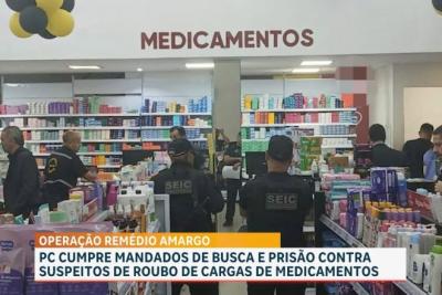 Operação combate ao roubo de medicamentos no Maranhão