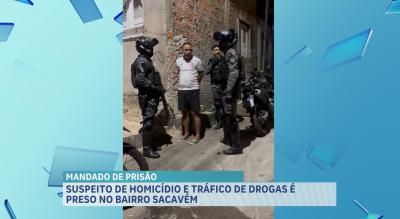 Suspeito procurado por homicídio é preso pela polícia em São Luís