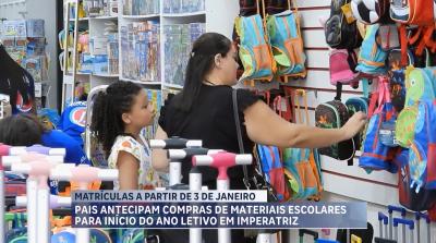 Imperatriz: começa corrida pela compra de material escolar