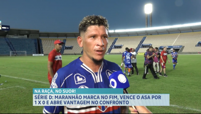 Maranhão vence o ASA no Castelão e leva vantagem na disputa pelo acesso à Série C
