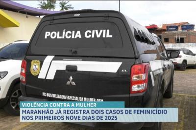 2025 começa com 2 feminicídios no Maranhão