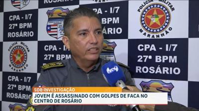 Rosário: jovem é assassinado a facadas; suspeito foi preso