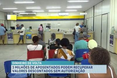 Mais de 3 milhões de aposentados podem receber de volta valores descontados sem autorização
