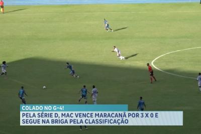 Maranhão goleia Maracanã no Castelão e segue na briga pela classificação na Série D