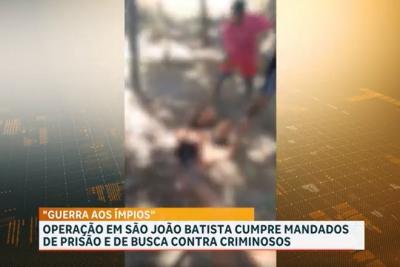  Operação em São João Batista cumpre mandados contra criminosos