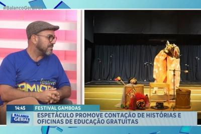 Vem Comigo: Festival Gamboas de Teatro e Contação de Histórias será em Panaquatira neste fim de semana