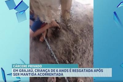 Criança é resgatada de cárcere privado em Grajaú; mãe é presa em flagrante