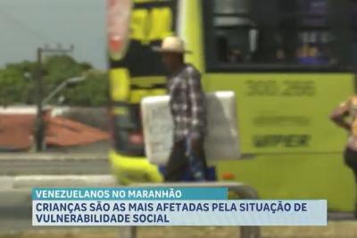 Crianças venezuelanas são as mais afetadas pela vulnerabilidade social no Maranhão