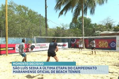 São Luís sedia 9ª etapa do Campeonato Maranhense de Beach Tennis