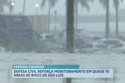 Período chuvoso alerta para áreas de risco em São Luís 