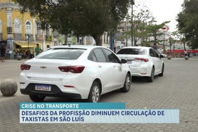 Crescimento de aplicativos afeta profissão de taxista em São Luís