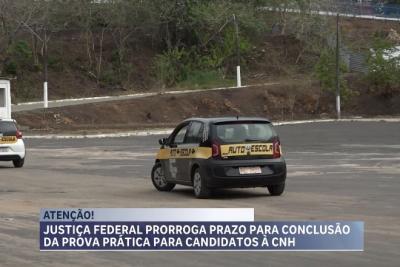 Justiça federal prorroga prazo para conclusão da prova prática para candidatos à CNH