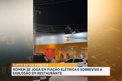 Homem se joga em fiação elétrica no bairro Cohatrac, em São Luís