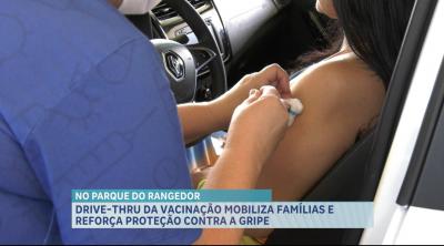 Governo disponibiliza drive-thru de vacinação contra Influenza no Parque Rangedor