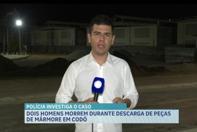 Homens morrem esmagados durante descarga de blocos de mármore em Codó