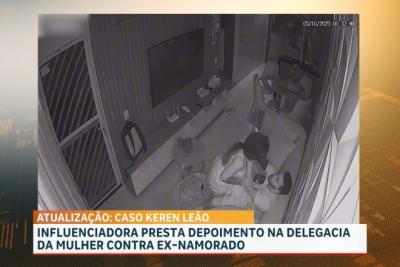Influenciadora presta depoimento na Delegacia da Mulher contra ex-namorado