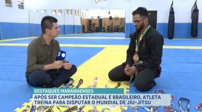 Destaque maranhense: atleta treina para disputar o mundial de Jiu-Jitsu nos Estados Unidos