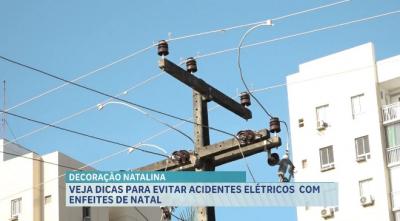 Equatorial da alerta para riscos elétricos na decoração de natal