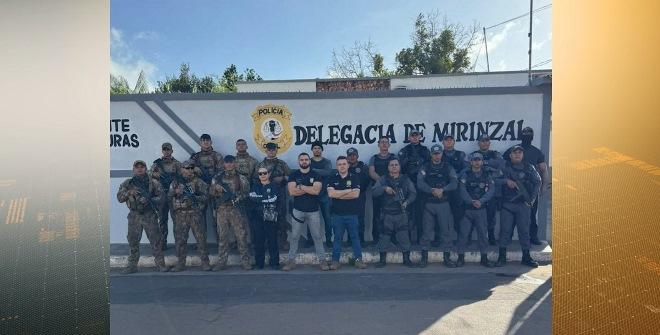 Preso suspeito de liderar organização criminosa em Mirinzal; menor é apreendido